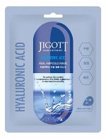 JIGOTT увлажняющая тканевая маска с гиалуроновой кислотой Real Ampoule Mask Hyaluronic Acid 27мл