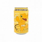 Лимонад Дигимон со вкусом банана Ocean Bomb, 330 мл