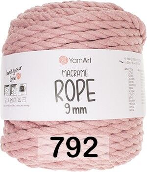 Пряжа YarnArt Macrame Rope 9 мм