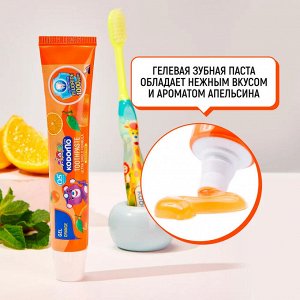 LION "Кодомо" Зубная паста  40гр  "Апельсин"  гелевая (Orange) /36шт/