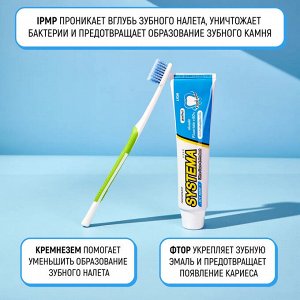 LION "Система" Зубная паста "Ледяная мята" 40 г