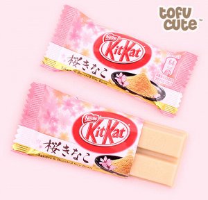 KitKat Sakura & Roaster Soybean powder 15g - КитКат сакура и бобы. 1шт