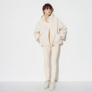 UNIQLO - ультраэластичные брюки-леггинсы (75 cм) - 01 OFF WHITE