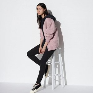 UNIQLO - ультраэластичные брюки-леггинсы (75 cм) - 09 BLACK