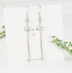 Серьги стерлинговое серебро