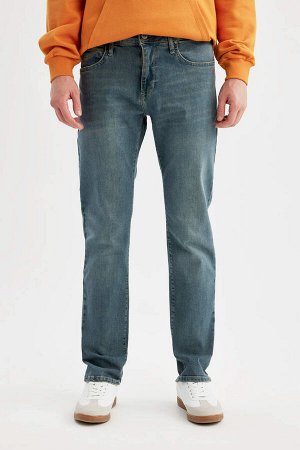 Джинсовые брюки Sergio стандартной посадки с нормальной талией и прямыми штанинами Джинсовые брюки