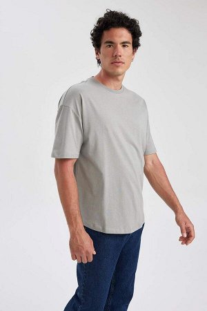 Базовая футболка Cool Comfort Fit с круглым вырезом и короткими рукавами из 100% хлопка