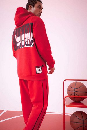 DeFactoFit Толстовка с капюшоном NBA Chicago Bulls