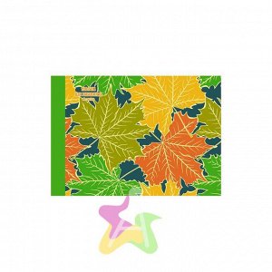 Альбом для рисования 40 листов "Золотые листья (склейка)" АБ401601