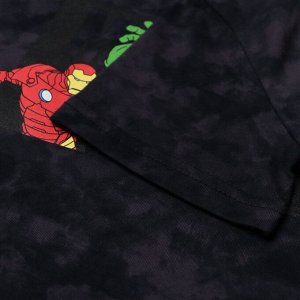 Футболка «Мстители», Marvel, «Тай-дай».