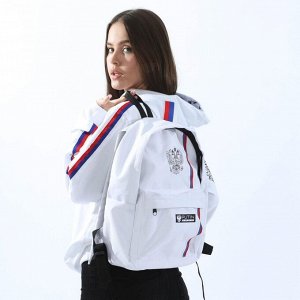 Рюкзак текстильный «Российский флаг», 33х13х44 см