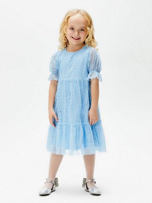 Acoola Платье детское для девочек Garden голубой