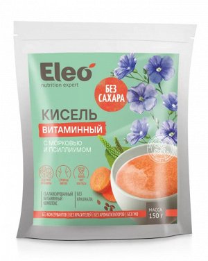 Кисель витаминный с морковью и псиллиумом "Eleo" 150 г