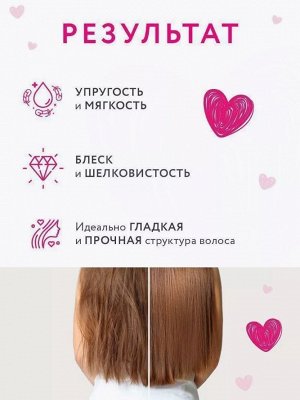 OLLIN BEAUTY FAMILY Шампунь для волос с кератином и протеинами шёлка 500мл Оллин