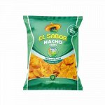 Хрустящие кукурузные чипсы без соли &quot;Начос&quot; El Sabor 100г Греция