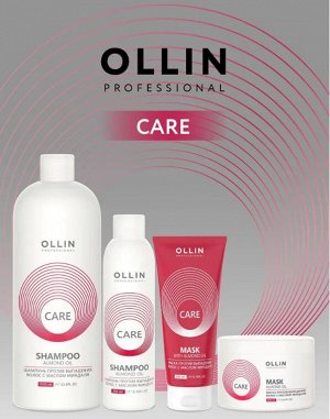 OLLIN Care Шампунь против выпадения с маслом миндаля 1000мл Оллин