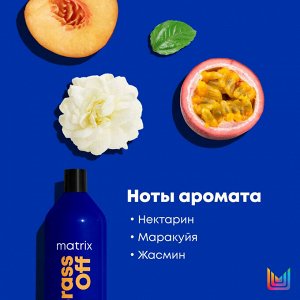 Matrix Шампунь оттеночный от желтизны для светлых и холодных блонд волос Синий Matrix 1000 мл Матрикс