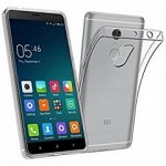 Силиконовый чехол XIAOMI REDMI NOTE 4 (прозрачный)