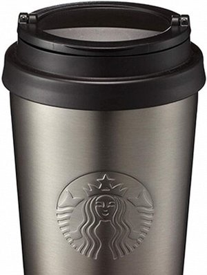 Starbucks Black Steel Tumbler - черный металический термос