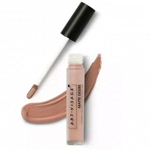 Тени AV матовые жидкие "MATTE DESIRE" 02 Миндаль