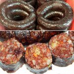 Колбаса кровяная по -корейски (рис+кимчи) 500 гр. &quot;Фермерский Дворик&quot;