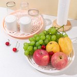ЧАШКА С ПОДДОНОМ ДЛЯ СЛИВА ВОДЫ, РОЗОВЫЙ