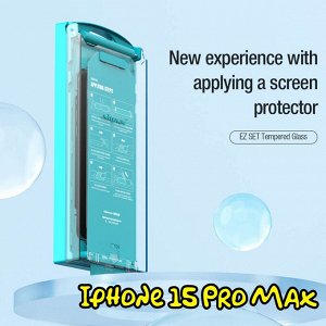 Защитное стекло с установочным комплектом Nillkin Ez Set Iphone 15 Pro Max