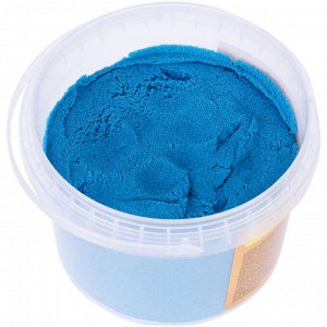 Песок для лепки Мульти-Пульти ""Магический песок"", синий, 500г, 2 формочки