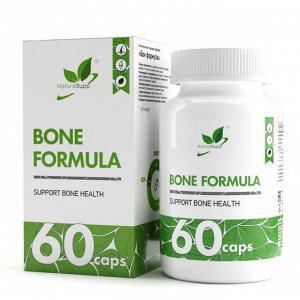 Минералы NaturalSupp Bone Formula (Кальц/Маг/Цинк) - 60 капс