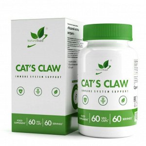 Антиоксидант NaturalSupp Cat's Claw 500mg - 60 капс.