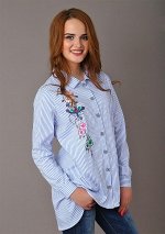 Рубашка Римма(принт сакура) арт.3-473