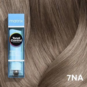 Матрикс Гелевый тонер с кислотным РН для волос 7NA Блондин Натуральный Пепельный Matrix Tonal Control 90 мл