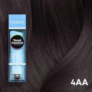 Матрикс Гелевый тонер с кислотным РН для волос 4АA Шатен Стальной Matrix Tonal Control 90 мл
