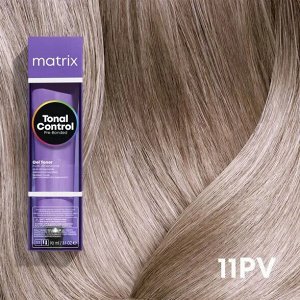 Матрикс Гелевый тонер с кислотным РН для волос 11PV Ультра Светлый Блондин Жемчужный Перламутровый Matrix Tonal Control 90 мл