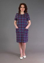 Платье Мария Стежки туника кулирка арт.3-442