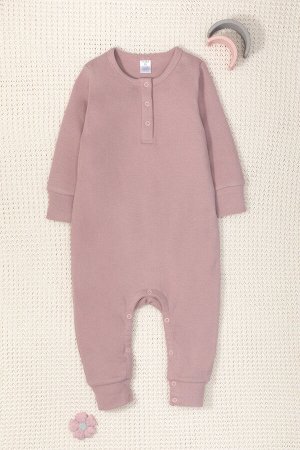 Комбинезон(Осень-Зима)+baby (серая пудра)