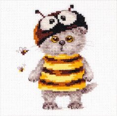 Набор для вышивания крестиком Басик малыш Пчелка