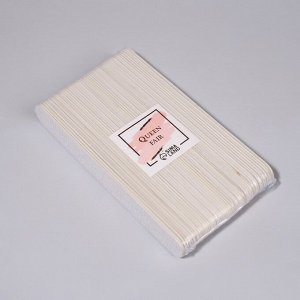 Пилка-наждак «Классика», на деревянной основе, абразивность 180, 18 см, фасовка 50 шт, цвет серый