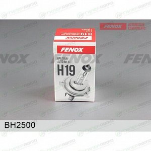 Лампа галогенная Fenox H19 (PU43t-3, T11), 12В, 60/55Вт, 3200К, 1 шт, арт. BH2500