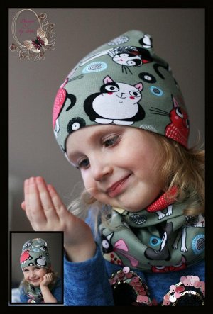 Комплект хлопковый «Кошачий бунт»