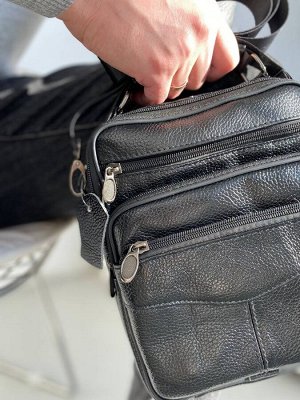 РУНДУК Сумка мужска натуральная кожа