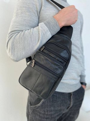 Сумка мужская через плечо .Натуральная кожа