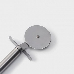 Нож для пиццы и теста Magistro Solid, 20.5 см, d=6.5 см, хромированный