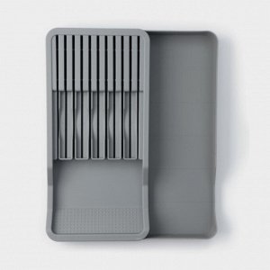Лоток для кухонных приборов Magistro Harm, 42,5x20,5x5,2 см, раздвижная, цвет серый