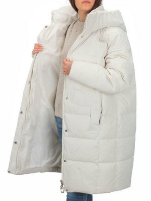 Y23-808 MILK Пальто зимнее женское (200 гр. тинсулейт)