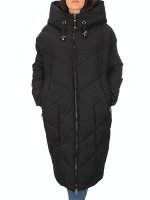 H23-630 BLACK Пальто зимнее женское (200 гр. тинсулейт) размер 3XL - 52 российский