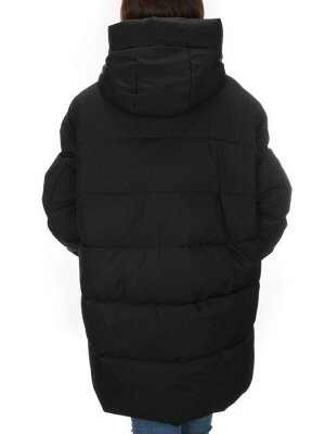 H23-822 BLACK Куртка зимняя женская (тинсулейт)
