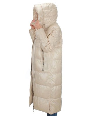 22-116 LT. BEIGE Пальто зимнее женское (200 гр. тинсулейт)