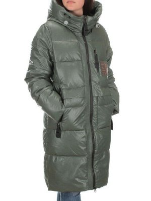 2101 SWAMP Пальто зимнее из эко-кожи (200 гр. холлофайбера)