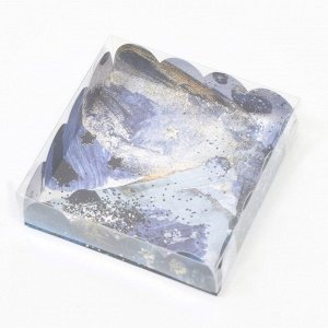 Коробка для печенья, «Лазурит», 12?12?3 см